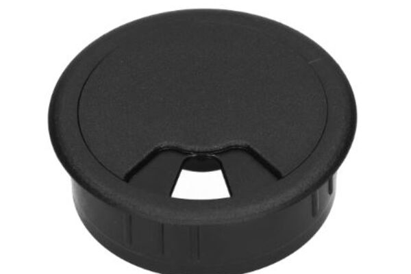 Tafeldoorvoer - Zwart Ø60