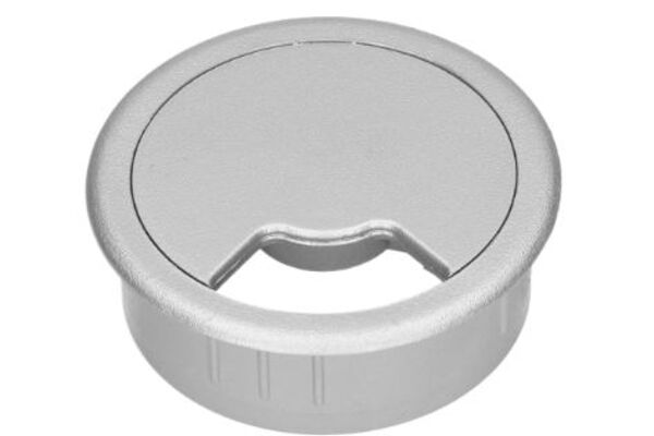 Tafeldoorvoer - Zilvergrijs Ø60