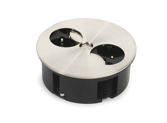 Twist - 2x 230V - RVS  