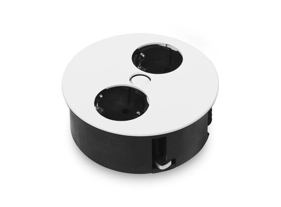 Twist - 2x 230V - Wit mat