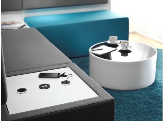 Pix - 1x 230V - zwart + wit