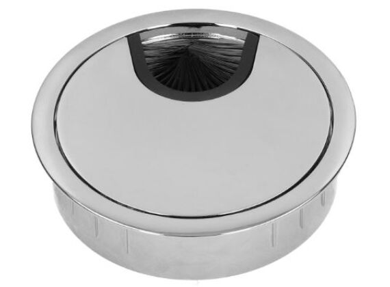 Tafeldoorvoer - Chroom-glans Ø60