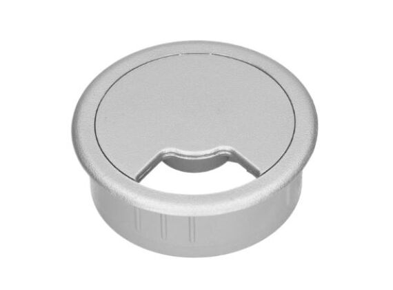 Tafeldoorvoer - Zilvergrijs Ø60