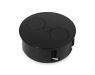 Twist - 2x 230V - Zwart mat